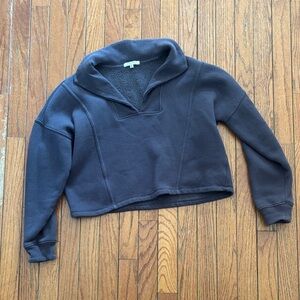 Z Supply Dark Gray/Navy Pullover Sweater